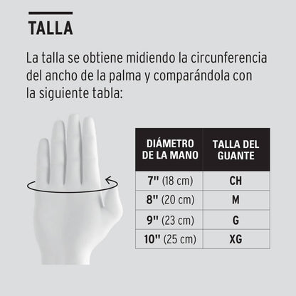 Guantes de látex uso industrial, para trabajos de pintura y agricultura