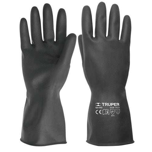 Guantes de látex uso industrial, para trabajos de pintura y agricultura