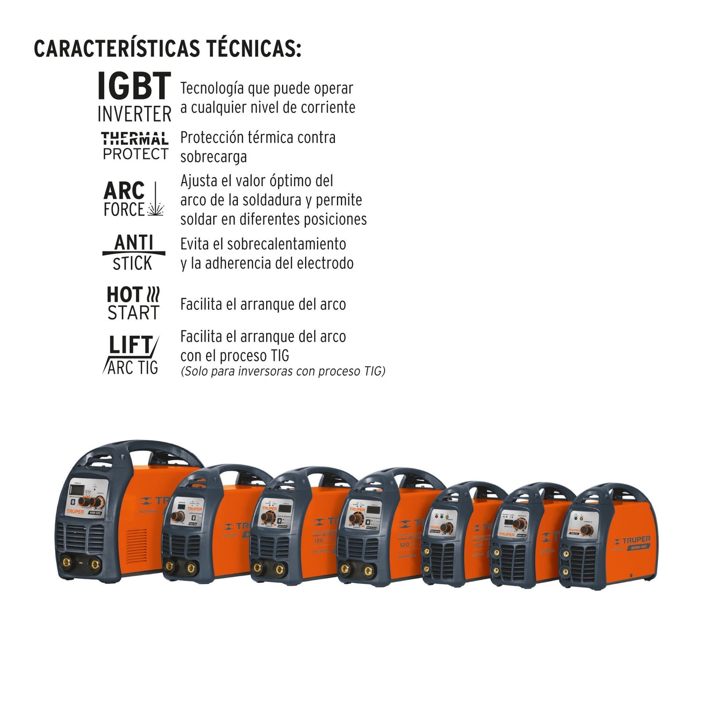 Soldadora inversora, 200 A, 127 V/220 V