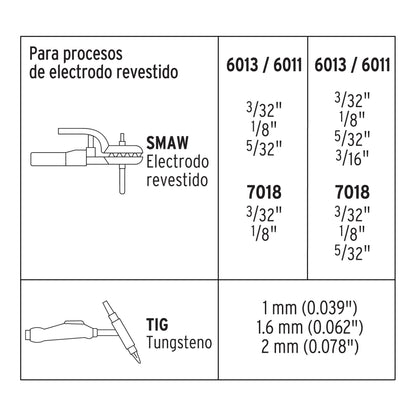 Soldadora inversora, 200 A, 127 V/220 V